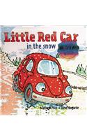 Little Red Car in the Snow