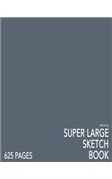 Pewter Blue Super Large Sketchbook
