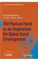 Human Hand as an Inspiration for Robot Hand Development