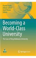 Becoming a World-Class University: The Case of King Abdulaziz University