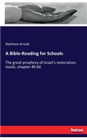 A Bible-Reading for Schools