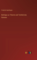 Beiträge zur Theorie und Technik des Romans