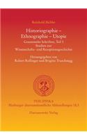 Historiographie - Ethnographie - Utopie