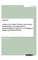 Analyse des Artikels 