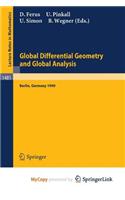 Global Differential Geometry and Global Analysis
