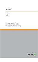 Der Adolf-Hitler-Code