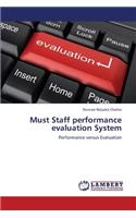 Must Staff Performance Evaluation System