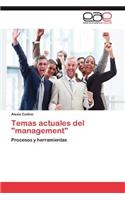 Temas Actuales del Management