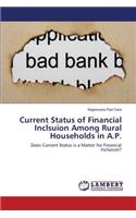 Current Status of Financial Inclsuion Among Rural Households in A.P.: (English)