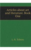 Articles about Art and Literature. Book One