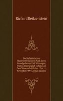 Die Hellenistischen Mysterienreligionen