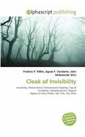 Cloak of Invisibility: (English)