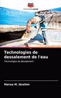 Technologies de dessalement de l'eau