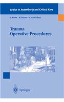 Trauma Operative Procedures