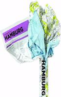 Hamburg Crumpled City Map