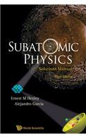 Subatomic Physics Solutions Manual