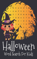 Halloween Word Search For Kids