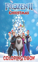 Frozen II Christmas Coloring Book