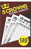 5 Crowns Score Sheets