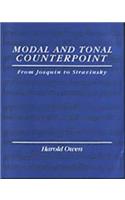 Modal and Tonal Counterpoint