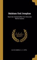 Balaham Und Josaphas