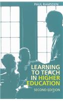 Learning to Teach in Higher Education