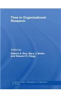 Time in Organizational Research