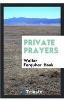 Private Prayers