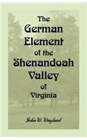 German Element of the Shenandoah Valley of Virginia