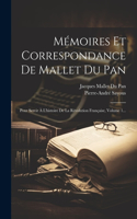 Mémoires Et Correspondance De Mallet Du Pan