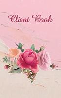 Client Book: Flower Roses - Tracking Book - Record and Organise - client book of business