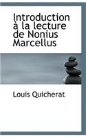 Introduction a la Lecture de Nonius Marcellus