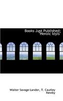 Books Just Published