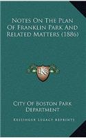 Notes On The Plan Of Franklin Park And Related Matters (1886)