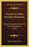Tractatus De Tribus Principiis Metallorum