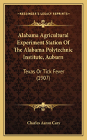 Alabama Agricultural Experiment Station Of The Alabama Polytechnic Institute, Auburn