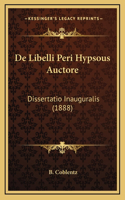 De Libelli Peri Hypsous Auctore