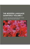 The Modern Language Quarterly Volume 4