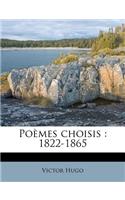 Poèmes choisis: 1822-1865