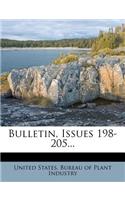 Bulletin, Issues 198-205...