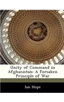 Unity of Command in Afghanistan