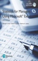Statistics for Managers Using Microsoft Excel, Global Edition plus MyStatLab with Pearson eText, Global Edition