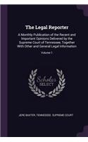 The Legal Reporter