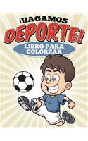 Libro para colorear Hagamos deporte!