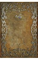 Monogram Sagittarius Notebook: Blank Diary Journal Log Notebook(77 Monogram Rustic 150 Lined)