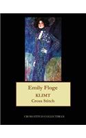 Emily Floge: Gustav Klimt cross stitch pattern