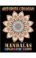 Different Creative Mandalas Coloring Book