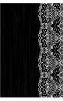 black book with ruffles