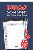 Bunco Score Sheets