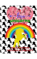 I Love Unicorns: Jurnal Unicorns Lined Notebook 110 Pages Pretty Lined Notebook for Girls, Perfect for Diary